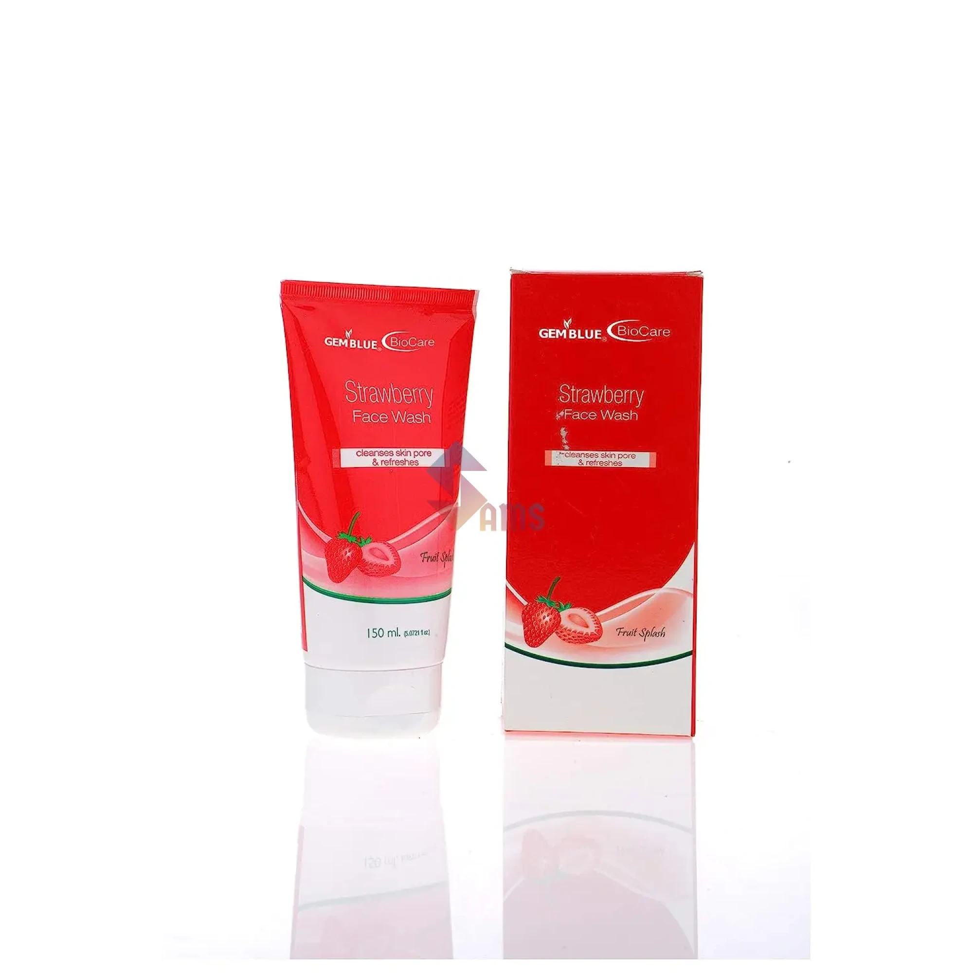 Gem blue biocare Strawberry face Wash.webp